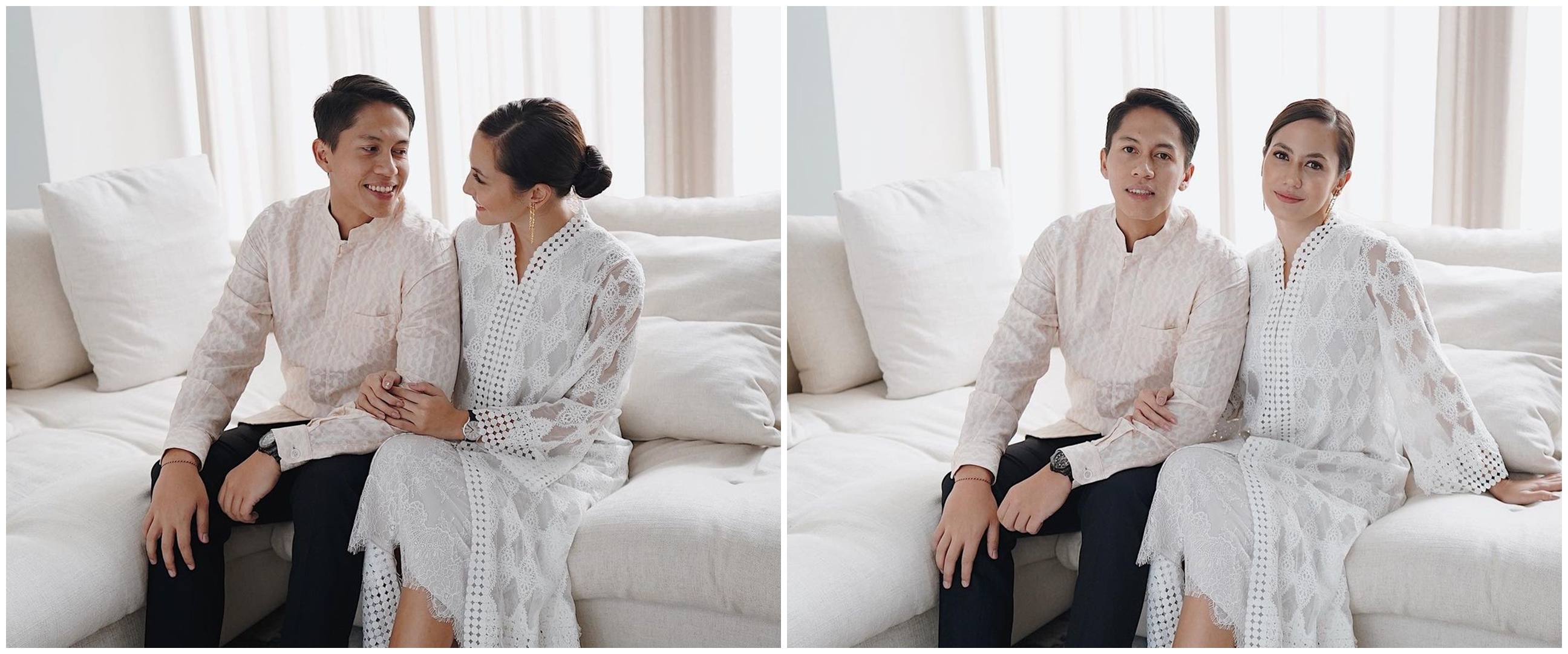 10 Momen Pevita Pearce di pengajian adik Arsyah Rasyid, curi perhatian