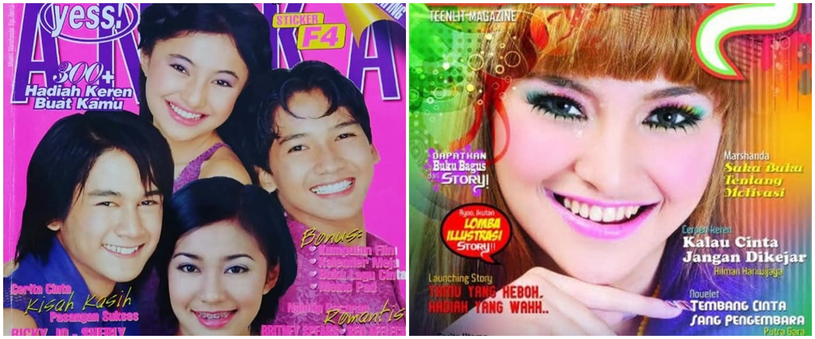 10 Potret lawas Marshanda jadi cover girl majalah, stylish 