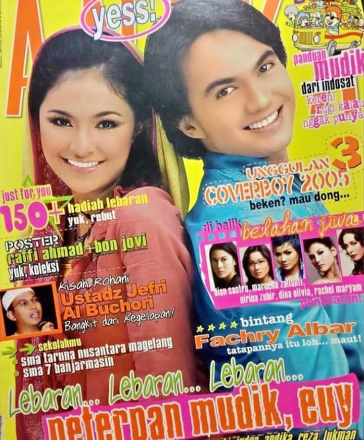 10 Potret lawas Marshanda jadi cover girl majalah, stylish 