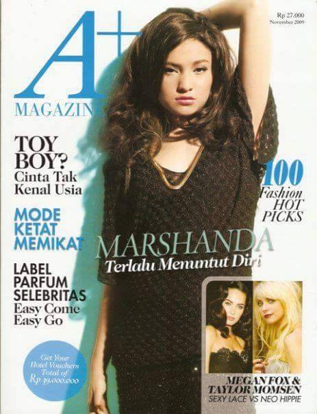 10 Potret lawas Marshanda jadi cover girl majalah, stylish 
