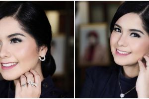 10 Potret lawas siraman Annisa Pohan, riasan wajahnya jadi sorotan