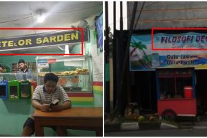 10 Nama warung pakai pelesetan film ini bikin tepuk jidat