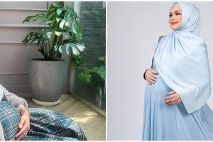 Hamil usia 40-an, pesona 10 seleb pamer baby bump ini menawan
