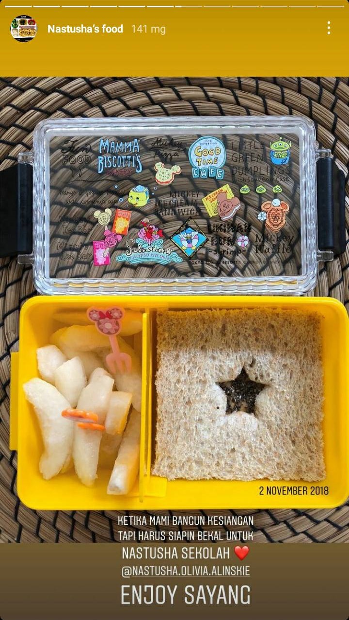7 Inspirasi bekal anak ala Chelsea Olivia, praktis dan nikmat