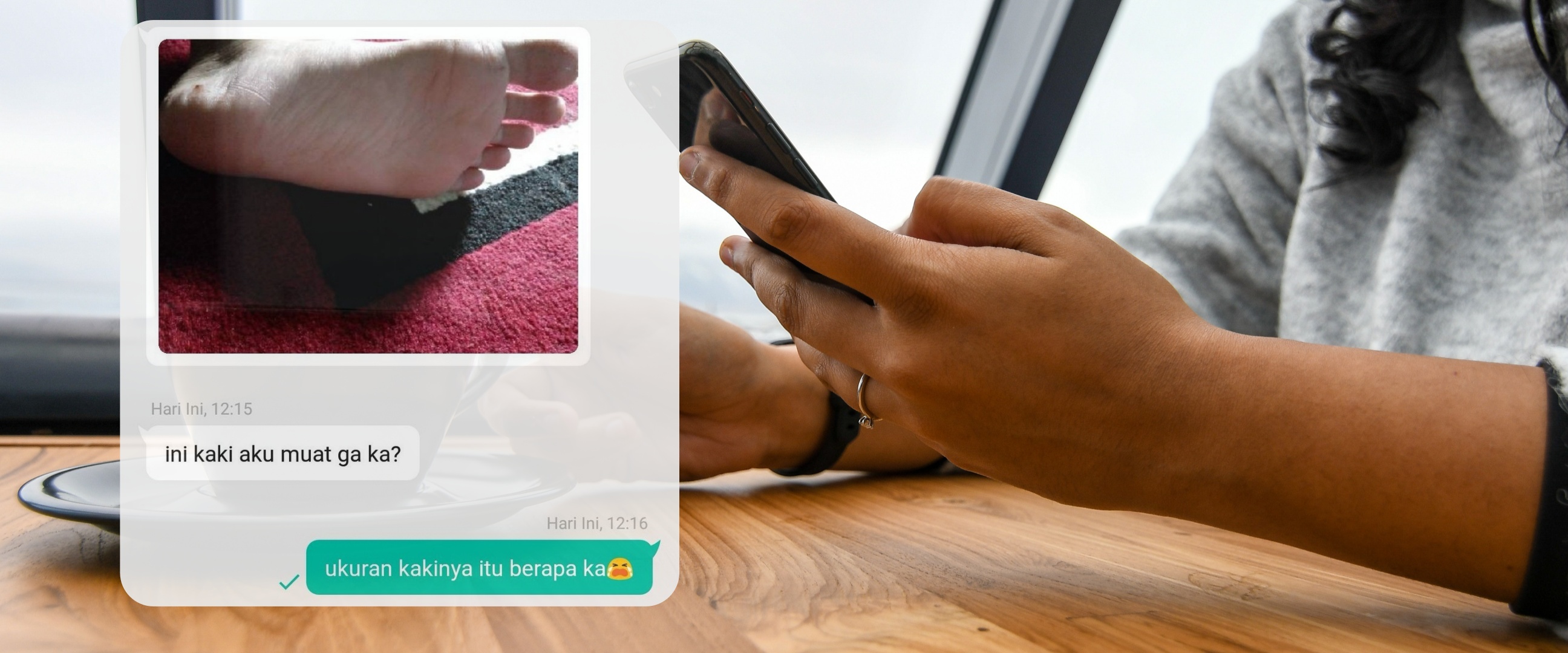 11 Chat lucu tanya ke penjual, endingnya bikin senyum bingung