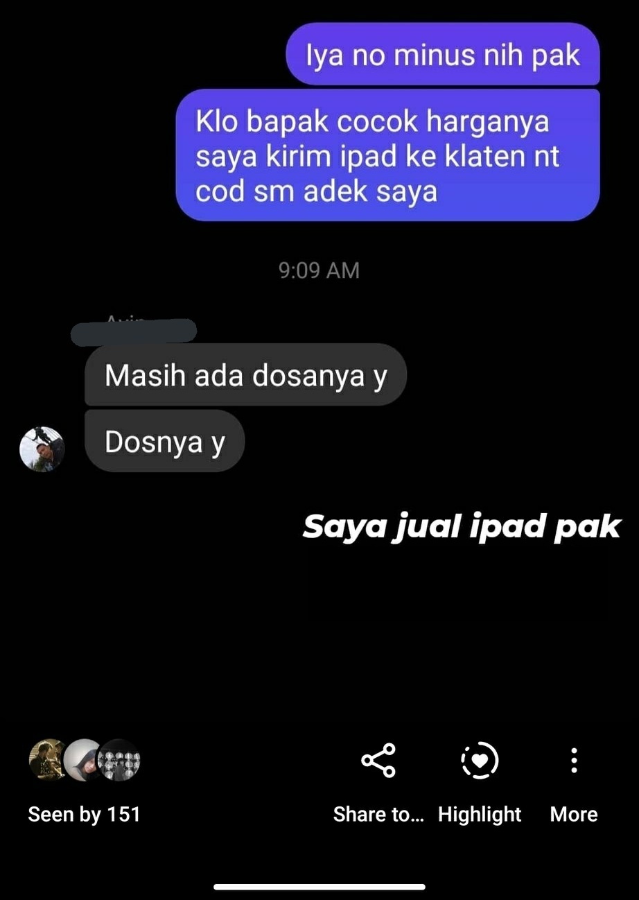 11 Chat lucu tanya ke penjual, endingnya bikin senyum bingung