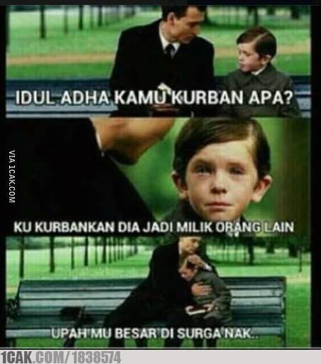 20 Meme lucu hewan kurban pas Idul Adha ini bikin baper