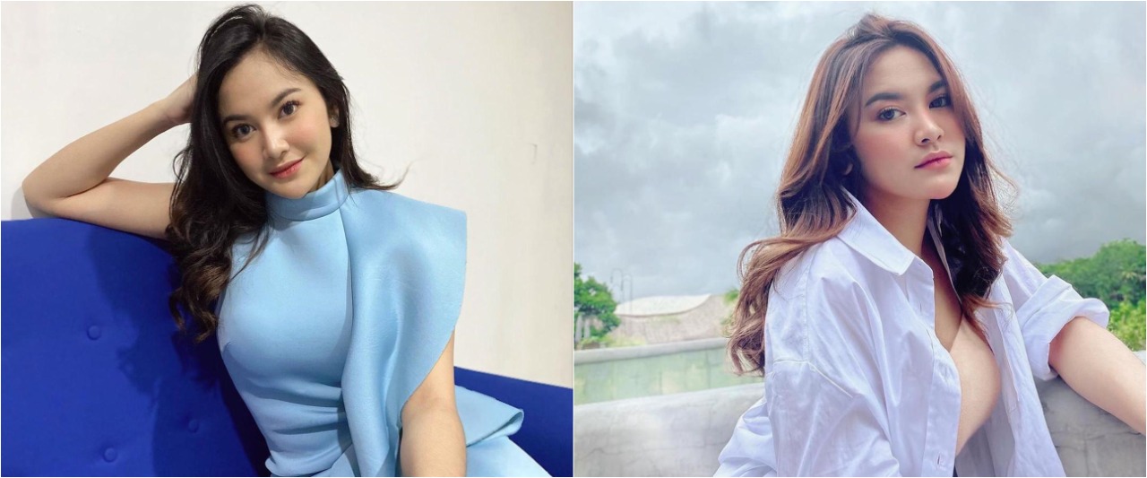 10 Gaya pemotretan Mahalini Raharja dengan kebaya, auranya terpancar