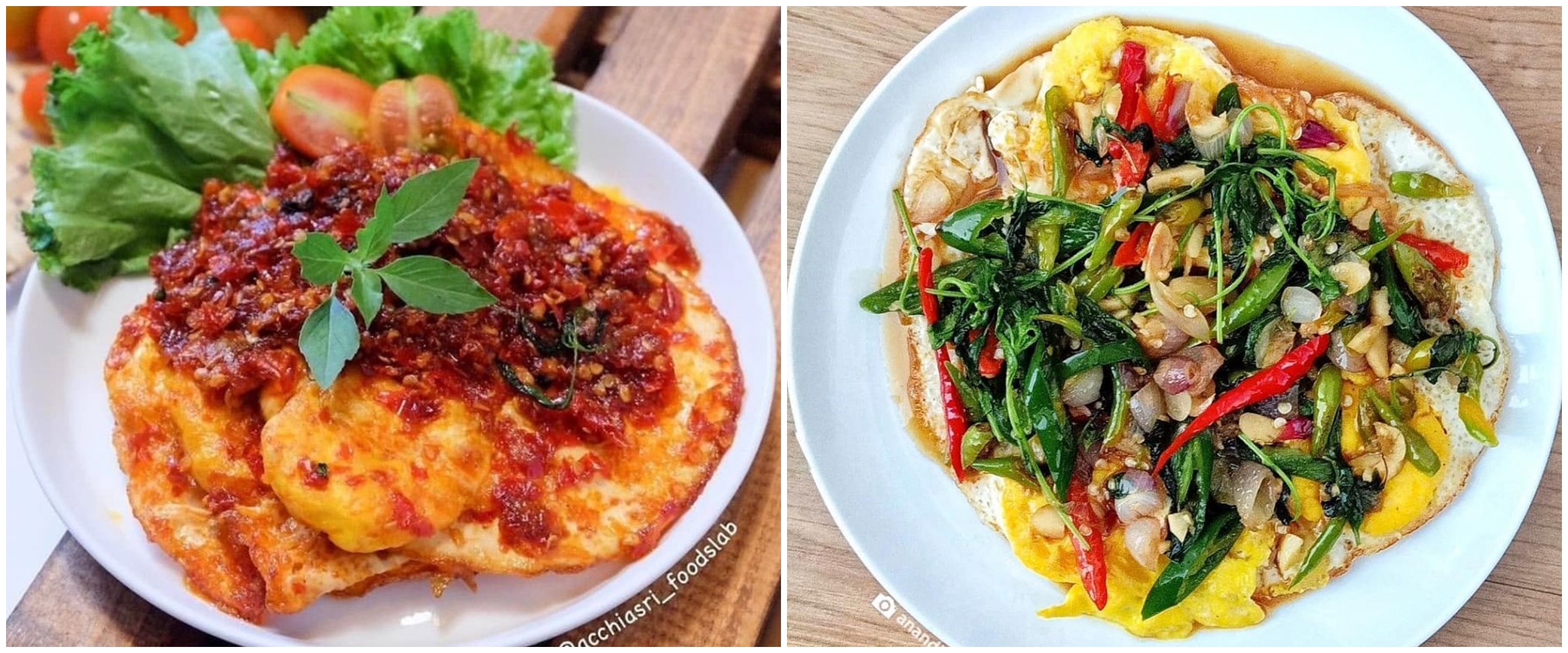 15 Resep kreasi telur mata sapi, super simpel dan kaya manfaat