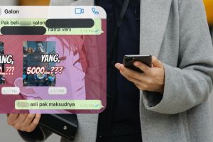 13 Balasan chat lucu pesan air galon ini bikin senyam-senyum