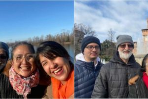 8 Momen kebersamaan Dewi Irawan bareng suami, penuh kenangan