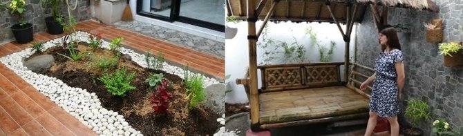 Potret rumah pasangan WNI tukang rosok dan istri bule, tamannya keren