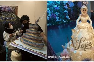 10 Potret kue ultah Aurel Hermansyah dari tahun ke tahun, selalu unik