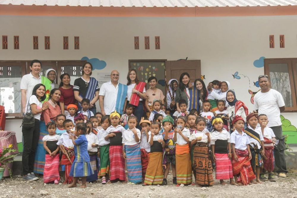 Peduli pendidikan, intip 10 potret sekolah yang dibangun Irwan Mussry
