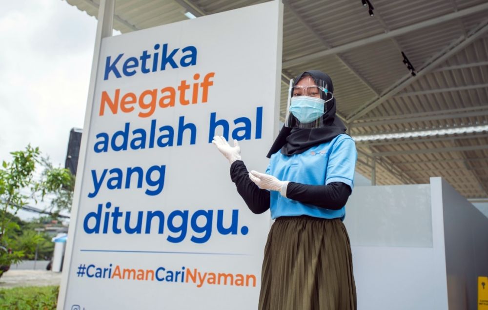 Di lab ini tes PCR dan swab antigen semudah pesan makanan online