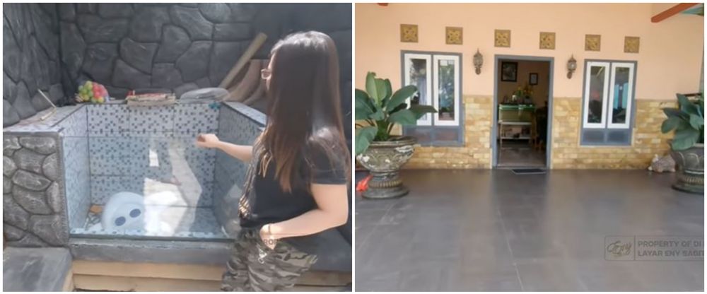 15 Potret rumah pedangdut wanita di kampung halaman, ada yang megah