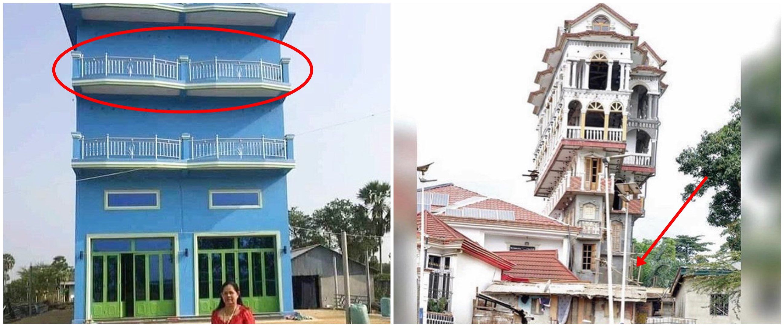 13 Potret lucu bangunan bertingkat ini desainnya bikin gagal paham