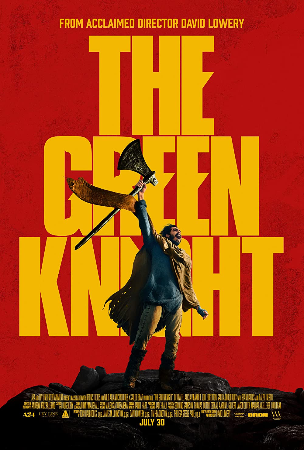Sinopsis film The Green Knight, kisah kepahlawanan abad pertengahan
