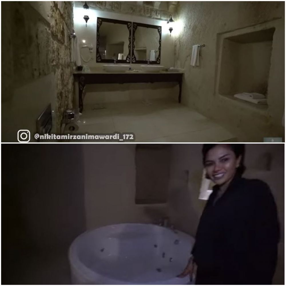 11 Potret hotel tempat menginap Nikita Mirzani di Turki, di dalam gua