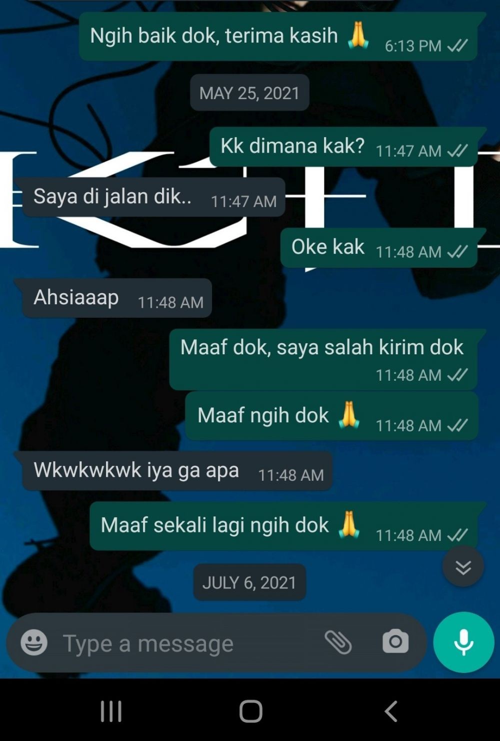 11 Chat lucu ternyata salah kirim ini bikin tepuk jidat