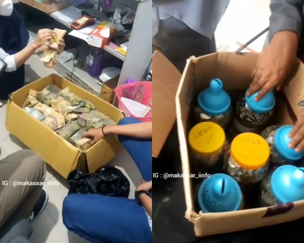 Ibu ini viral beli mobil pakai uang receh, hasil nabung 5 tahun