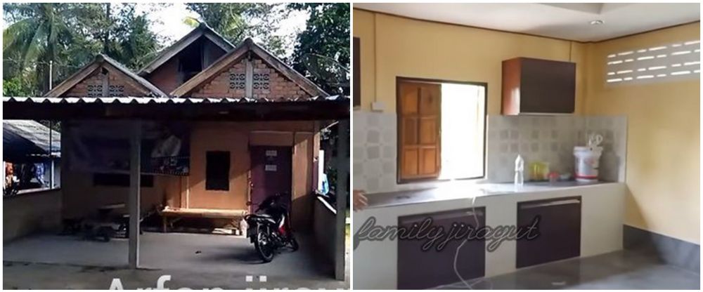 Potret rumah 7 pedangdut di kampung halaman sebelum & sesudah renovasi