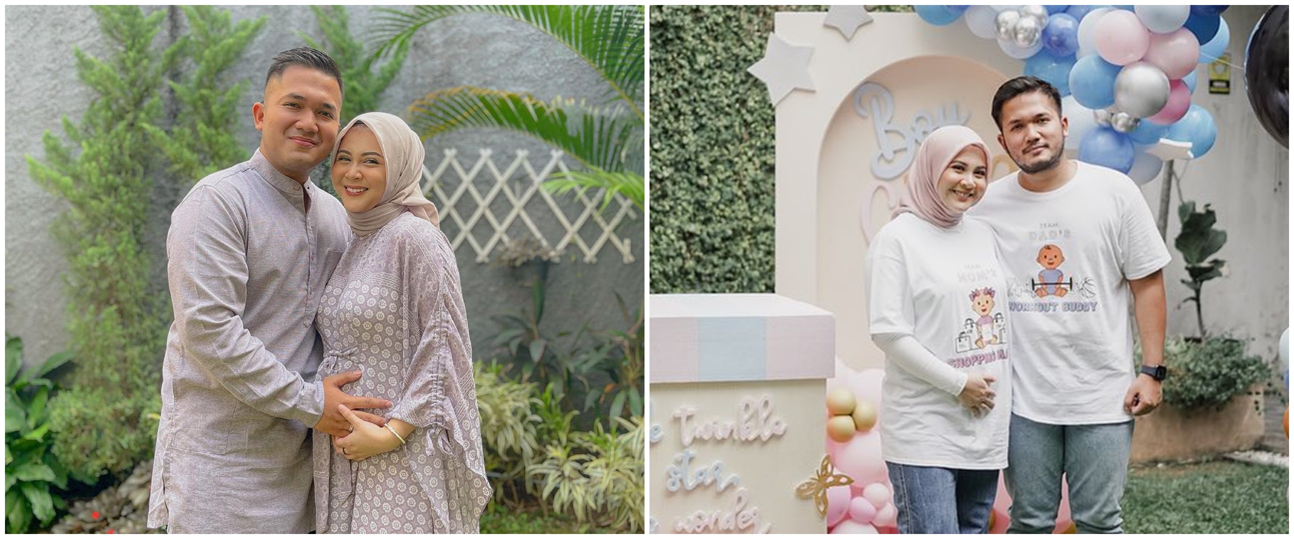 9 Momen gender reveal party Kesha Ratuliu, penuh kebahagiaan