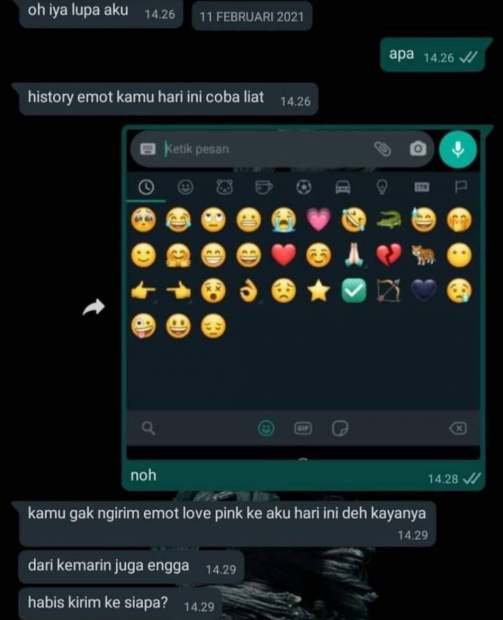 11 Chat lucu pertanyaan menjebak ini bikin nyengir serba salah