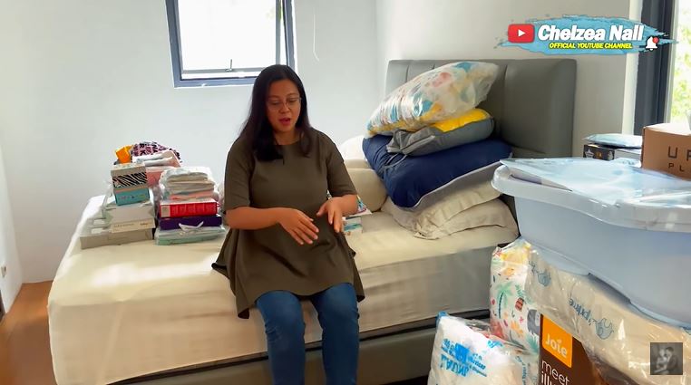 9 Momen persiapan Chelzea Verhoeven jelang lahiran, kamarnya bak toko