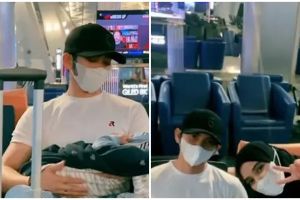 5 Momen Rizki DA dan Nadya Mustika pulang kampung, ajak buah hati
