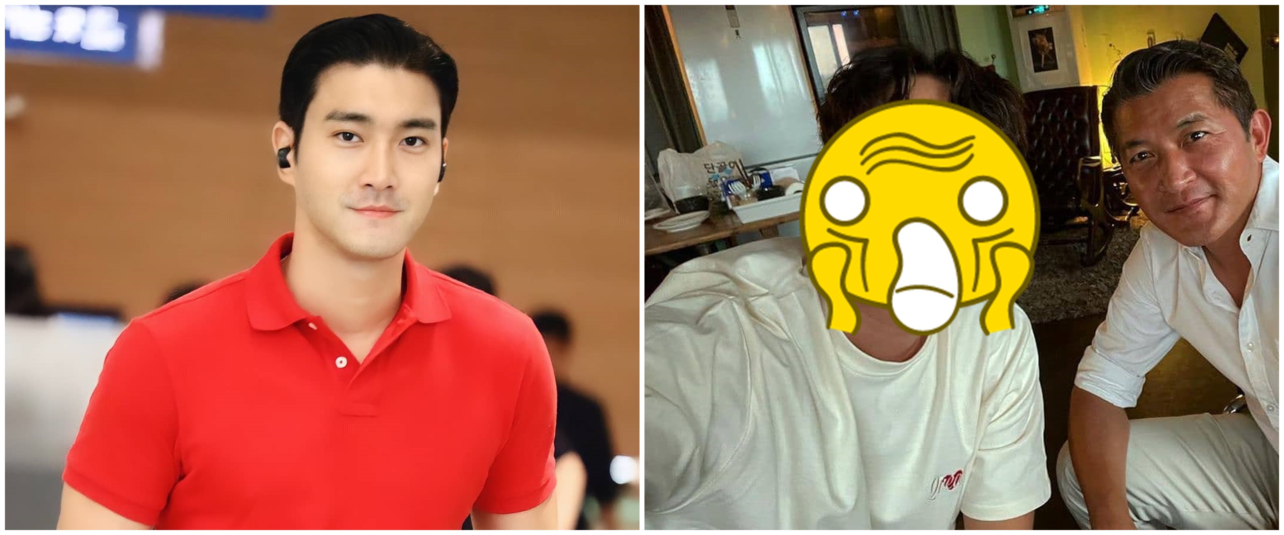Biasa klimis, 9 potret Choi Siwon berewokan ini bikin pangling