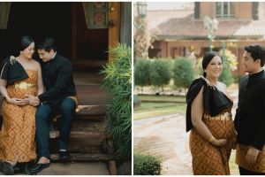 9 Gaya pemotretan maternity Chelzea Verhoeven, usung adat Jawa