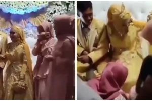 Hadir ke nikahan mantan, wanita ini menangis hingga jatuh pingsan