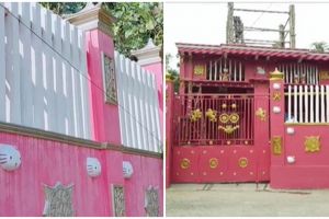 Viral rumah Hello Kitty di Mojokerto, 11 potretnya bikin takjub