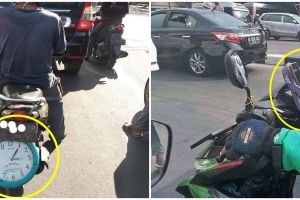 11 Benda nyeleneh di sepeda motor ini bikin lihat dua kali, kocak abis