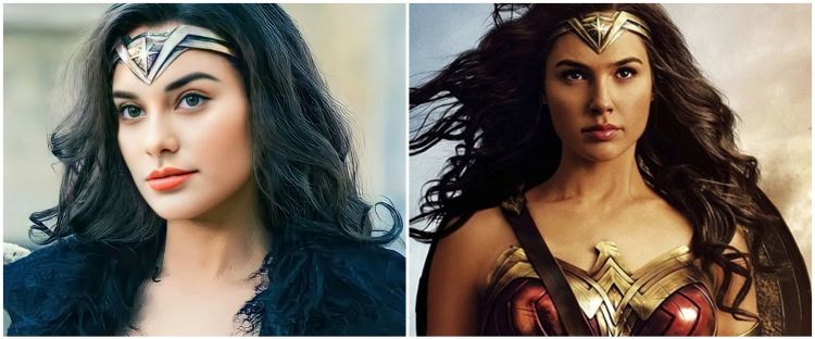 Mereka mengenakan kostum superhero dalam sebuah pemotretan tertentu atau sekadar cosplay untuk momen spesial.