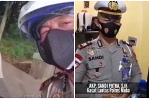Gara-gara ditilang, pria ini malah dapat pekerjaan dari polisi