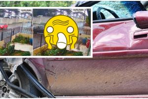 Derita rumah di simpang empat, pagar dua kali ambruk karena kecelakaan