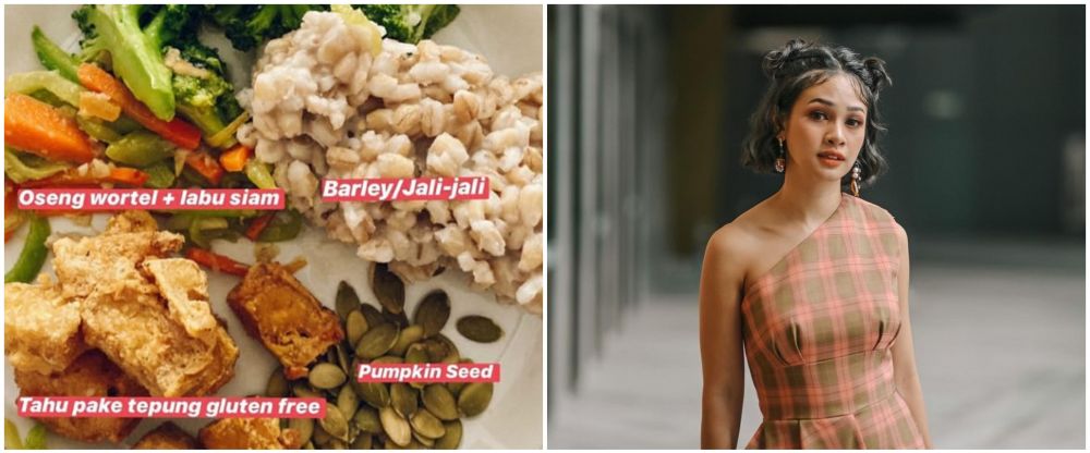 Bahan makanan pengganti nasi ala 11 seleb, bikin diet sukses