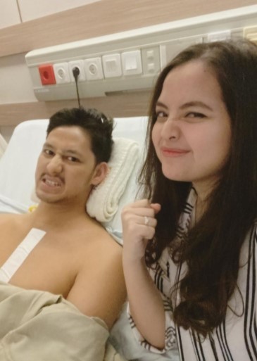 Ungkapan bahagia Tasya Kamila saat sang suami sembuh dari kanker