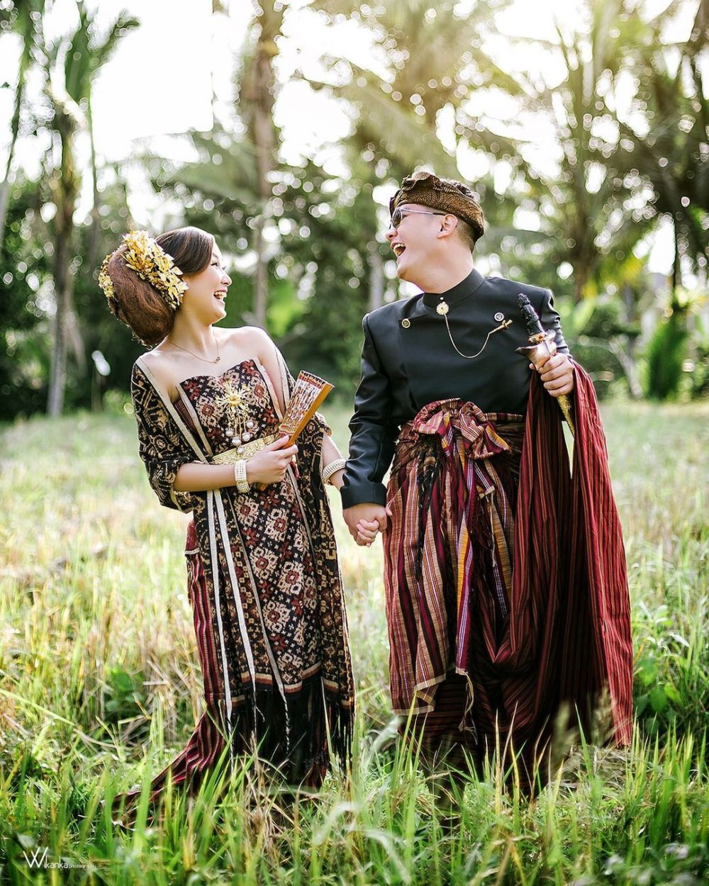 9 Pemotretan Boy William dan Karen Vendela, usung adat Bali