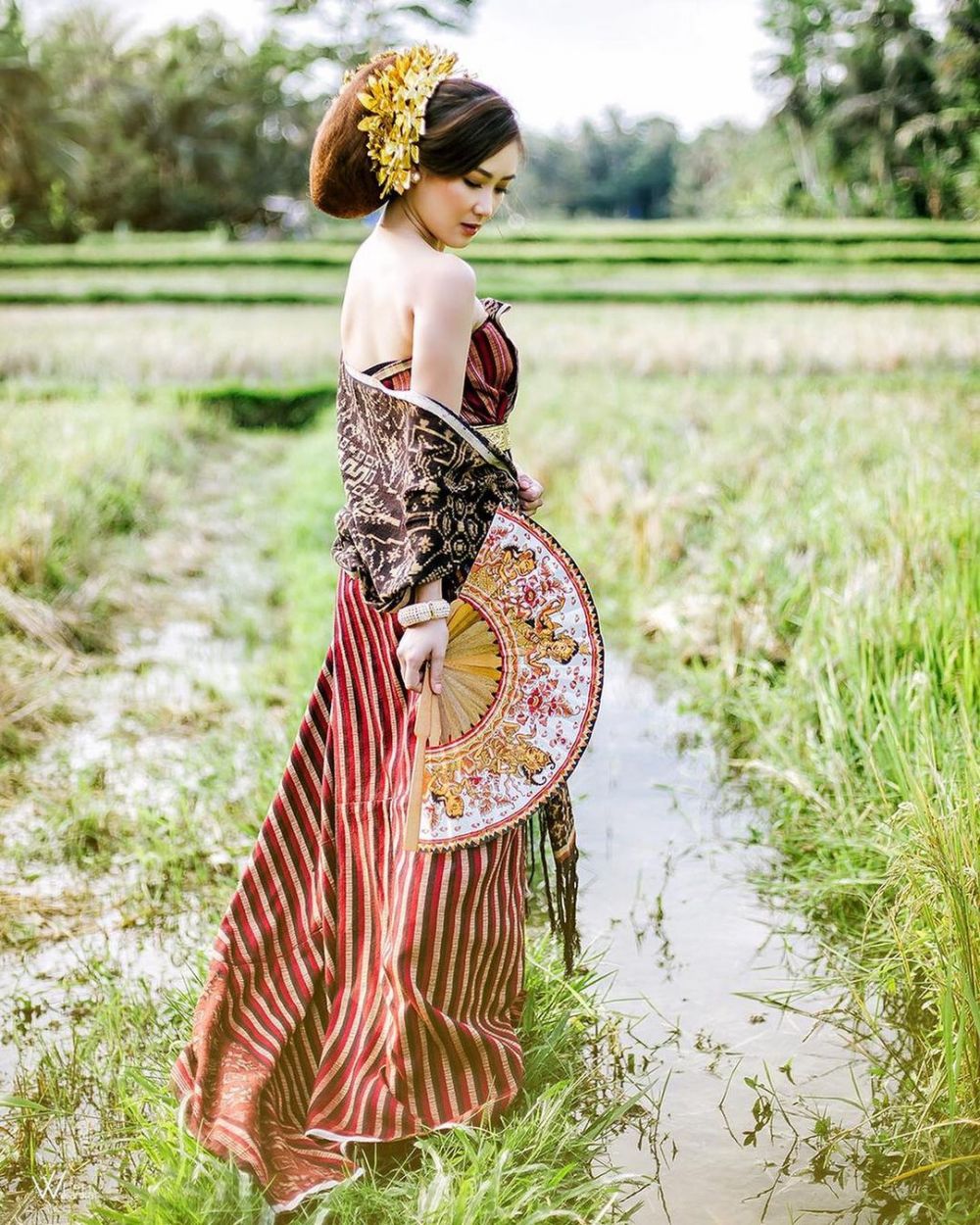 9 Pemotretan Boy William dan Karen Vendela, usung adat Bali