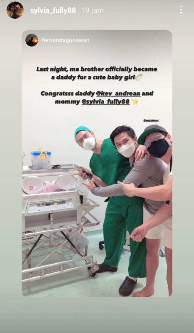 9 Momen Sylvia Fully lahirkan anak pertama, nama bayinya jadi sorotan