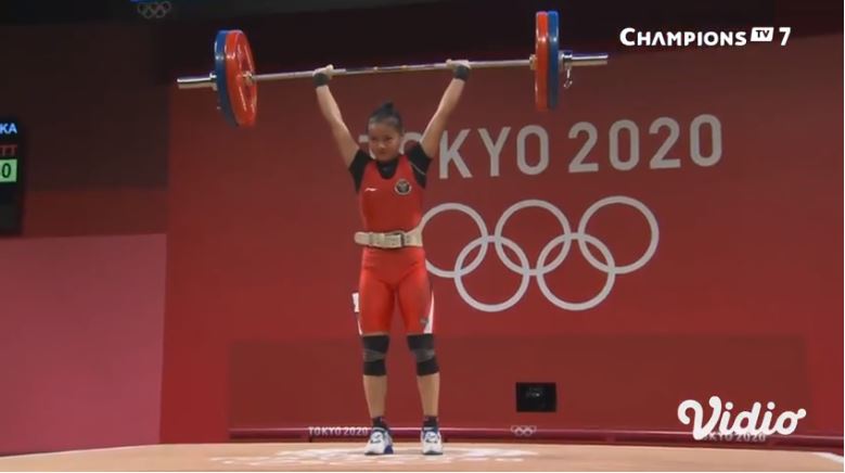 11 Potret Windy Cantika, lifter 19 tahun raih perunggu Olimpiade Tokyo