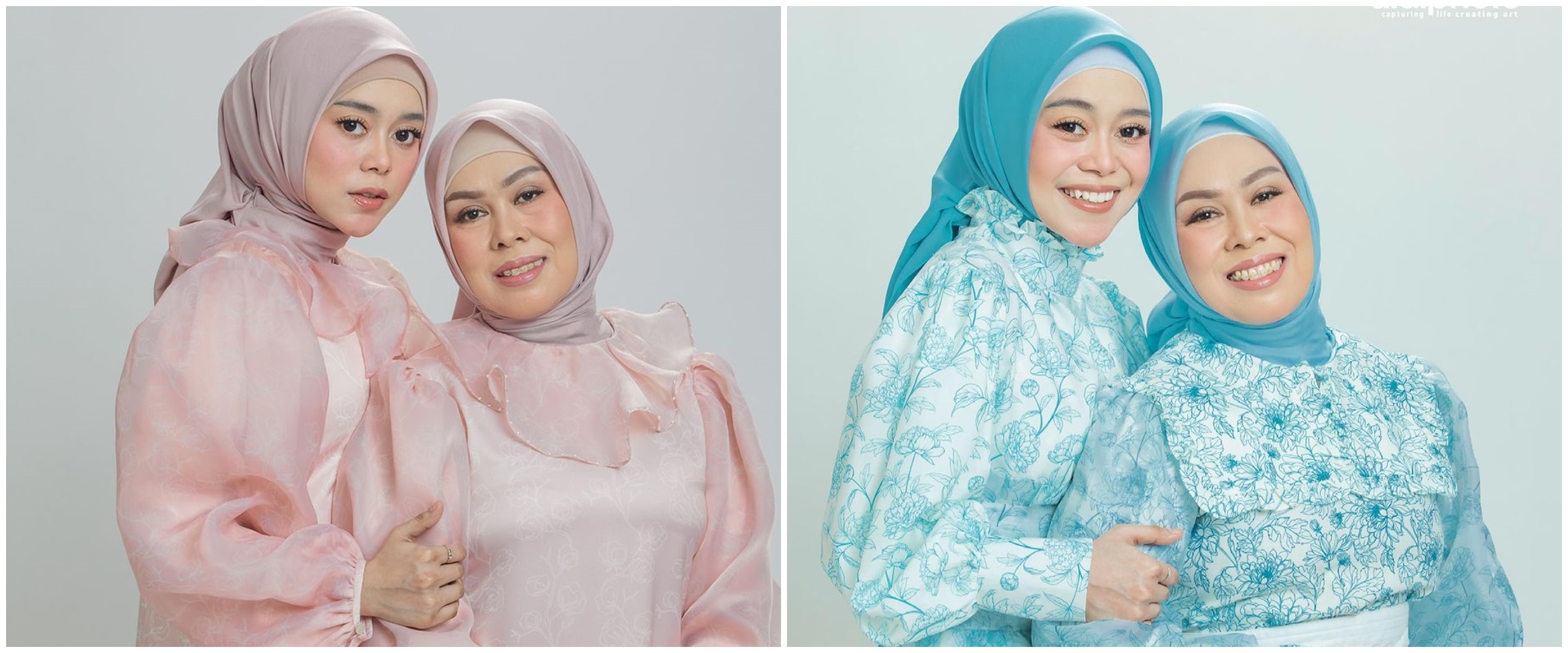 9 Potret Lesty Kejora dan ibu kenakan outfit kembar, kompak abis