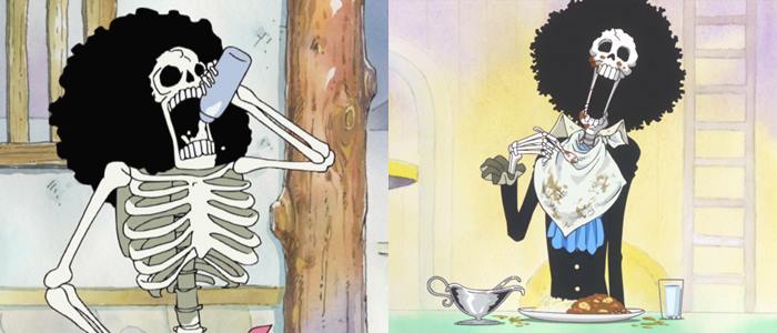 Makanan favorit 9 kru bajak laut Luffy One Piece ini bikin lapar