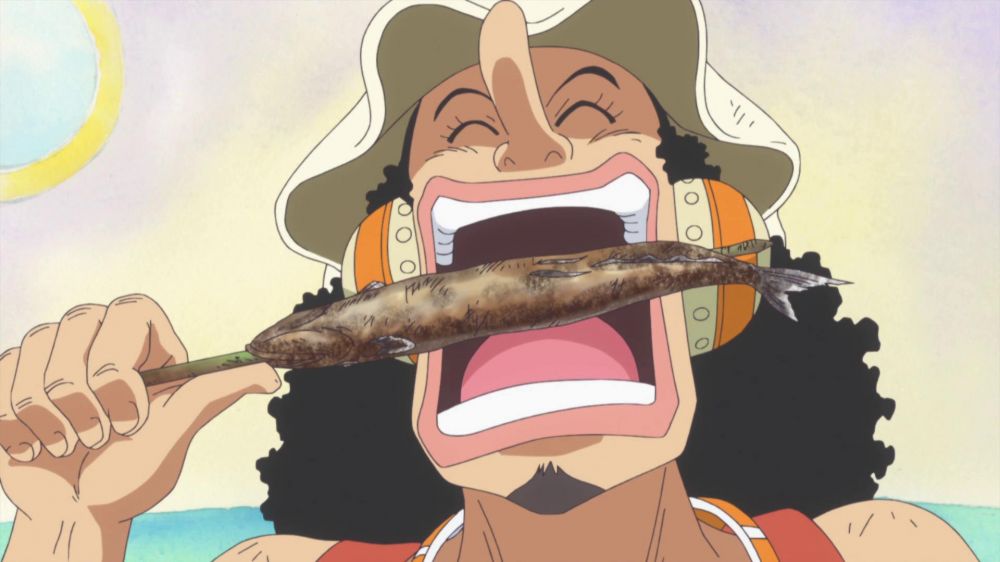 Makanan favorit 9 kru bajak laut Luffy One Piece ini bikin lapar