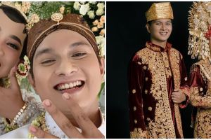 7 Momen akad nikah Mumuk Gomez dan Eno Retra, penuh haru