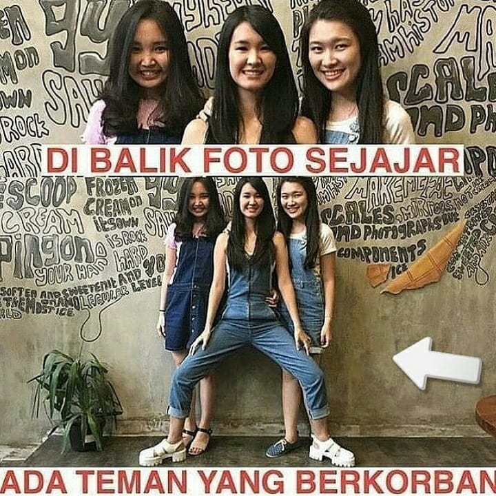 13 Potret ngenes orang berbadan tinggi ini bikin ngangguk setuju