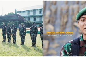 Kisah inspiratif Prada Anam, mantan kuli bangunan kini berseragam TNI